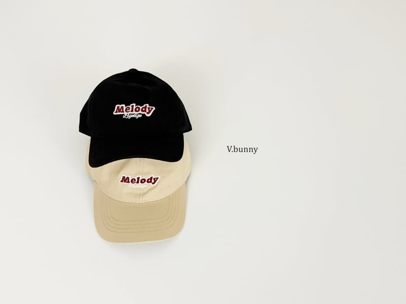 V Bunny - Korean Children Fashion - #toddlerclothing - Melody Cap - 10
