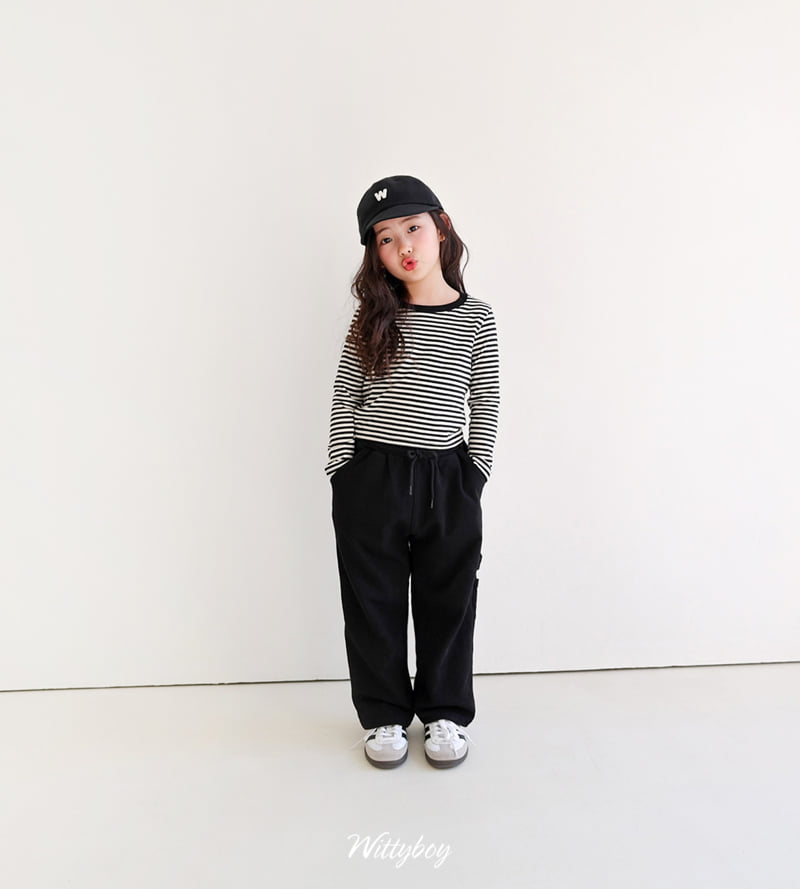 Witty Boy - Korean Children Fashion - #Kfashion4kids - Carpenter Training Pants - 9