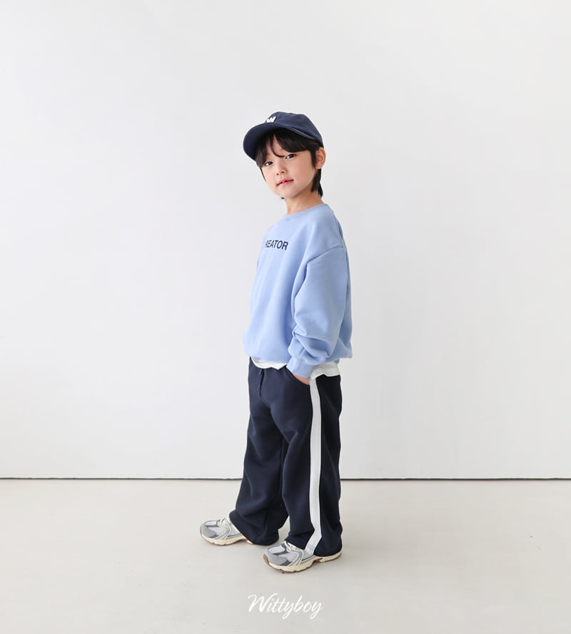 Witty Boy - Korean Children Fashion - #Kfashion4kids - Sporty Track Pants - 7