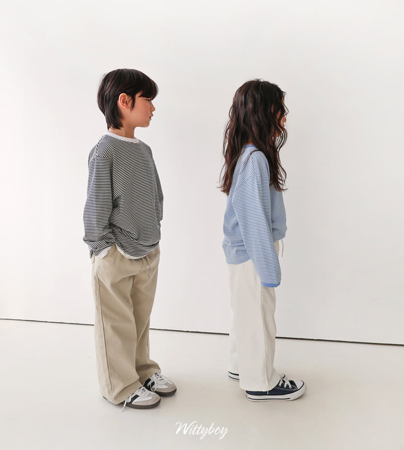 Witty Boy - Korean Children Fashion - #Kfashion4kids - Soft Stretch Cotton Pants - 6