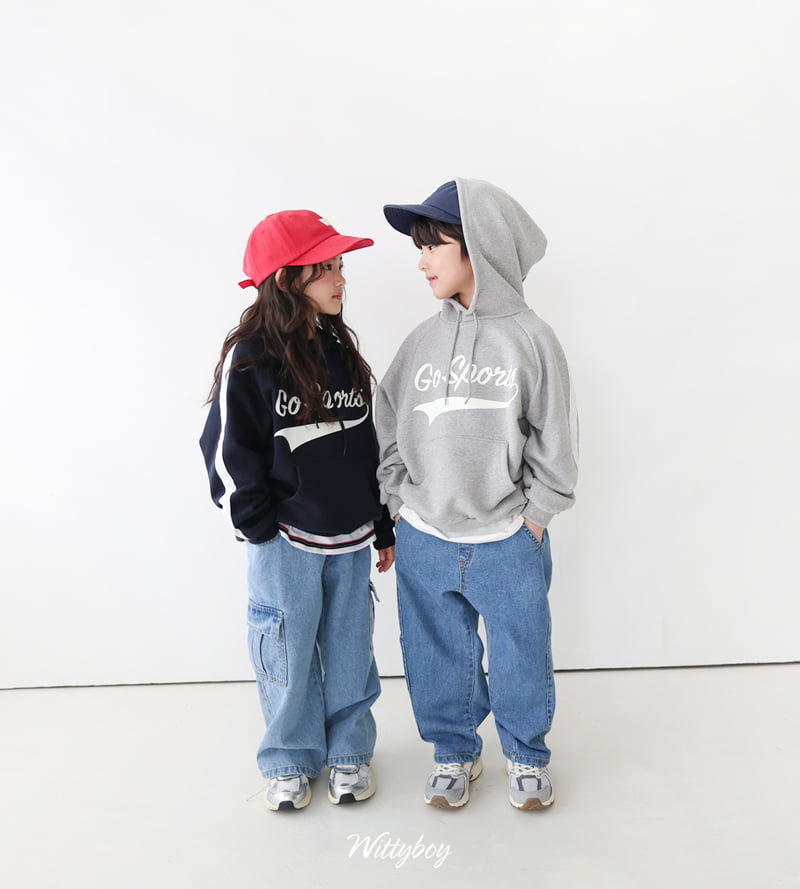 Witty Boy - Korean Children Fashion - #Kfashion4kids - Sporty Hoodie - 3
