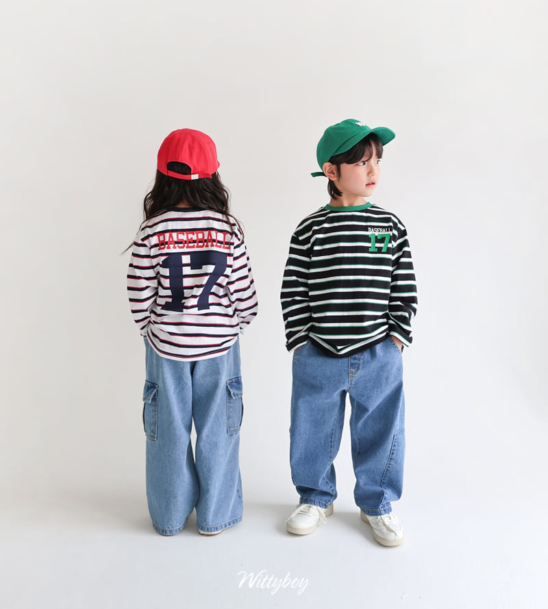 Witty Boy - Korean Children Fashion - #Kfashion4kids - Essential Cargo Denim Pants - 9
