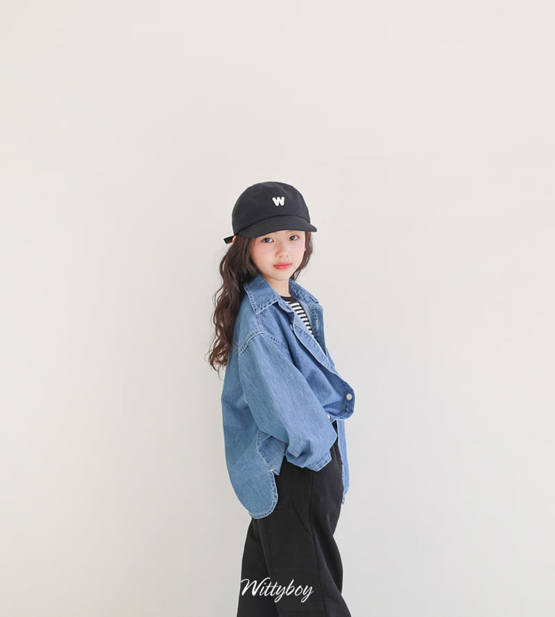 Witty Boy - Korean Children Fashion - #Kfashion4kids - Original Denim Shirt - 6