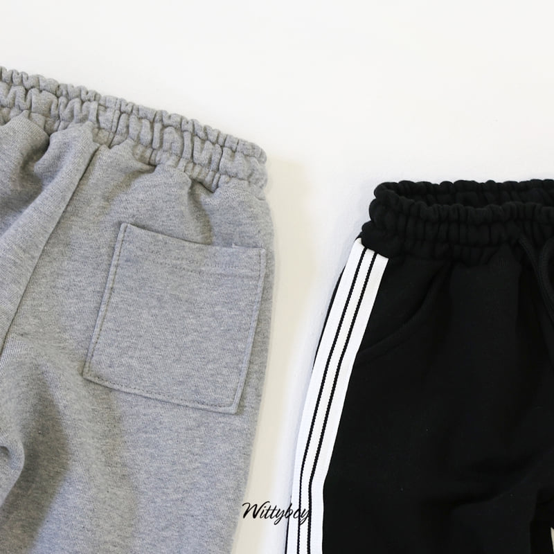Witty Boy - Korean Children Fashion - #Kfashion4kids - High-Teen Track Pants - 2