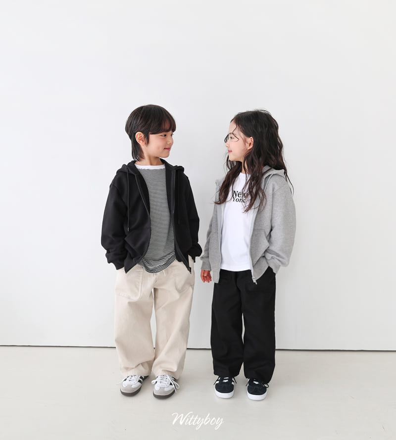 Witty Boy - Korean Children Fashion - #Kfashion4kids - Out-Pocket Stretch Pants - 7