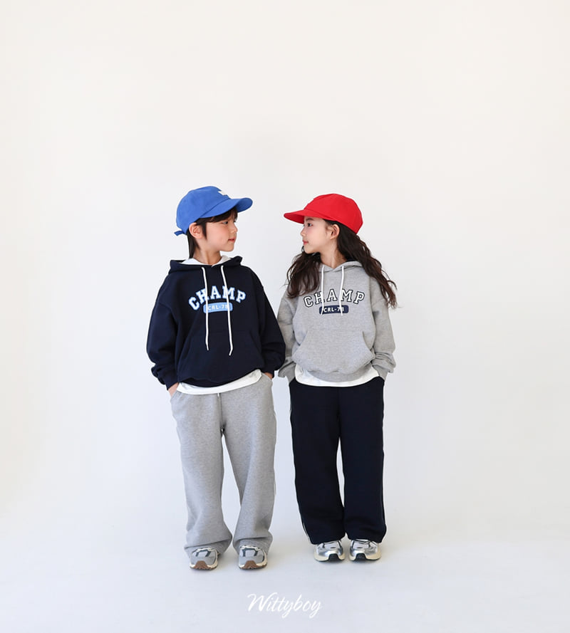 Witty Boy - Korean Children Fashion - #Kfashion4kids - Champ Hoodie - 5
