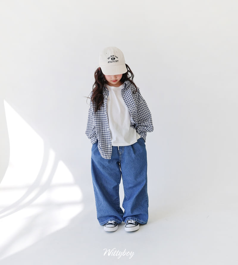 Witty Boy - Korean Children Fashion - #Kfashion4kids - Natural Comfort Denim Pants - 10