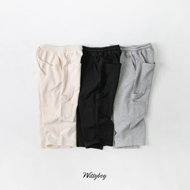Witty Boy - Korean Children Fashion - #childofig - Carpenter Training Pants