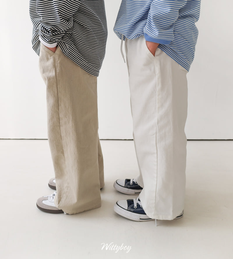Witty Boy - Korean Children Fashion - #childofig - Soft Stretch Cotton Pants - 12