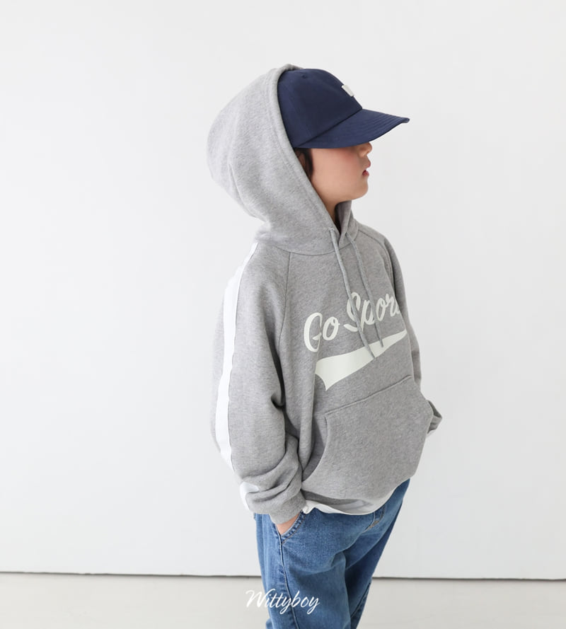 Witty Boy - Korean Children Fashion - #childofig - Sporty Hoodie - 9