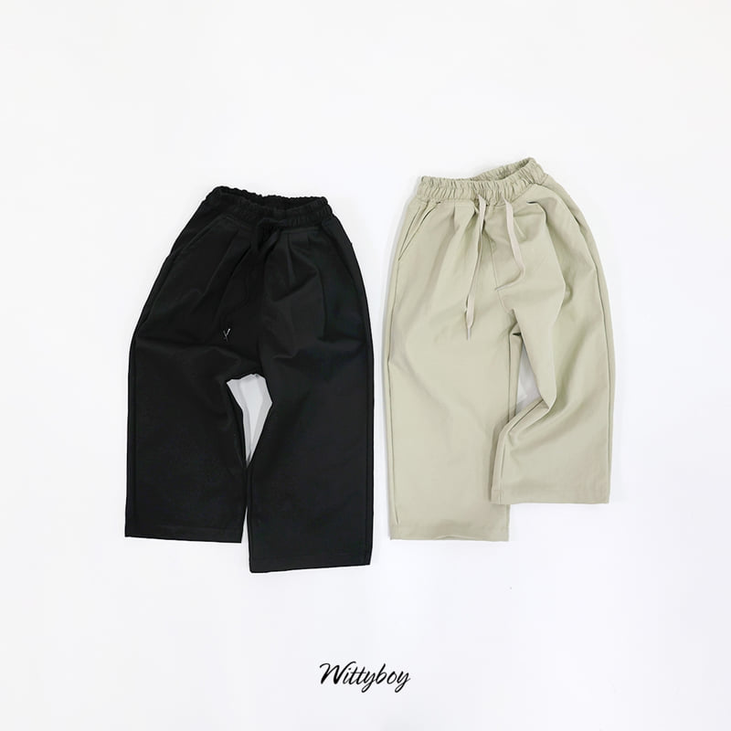 Witty Boy - Korean Children Fashion - #childofig - Premium Cotton Pants