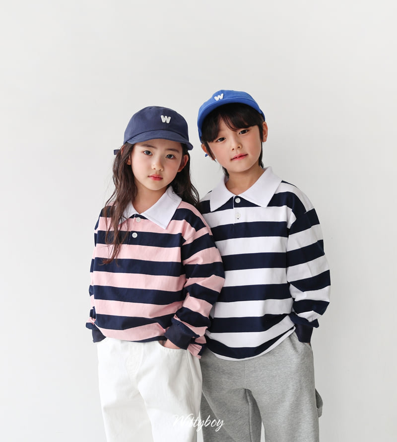 Witty Boy - Korean Children Fashion - #childofig - School Collar Tee - 7