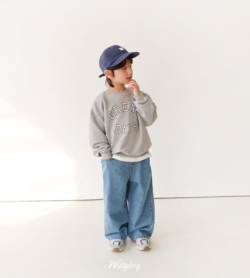 Witty Boy - Korean Children Fashion - #childofig - French Bermuda Denim Pants - 6