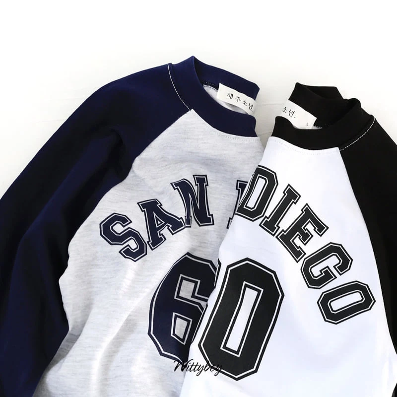 Witty Boy - Korean Children Fashion - #childofig - San Diego Raglan Tee - 3