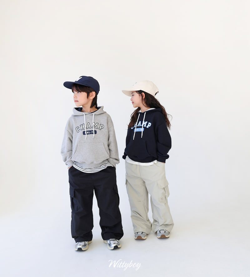 Witty Boy - Korean Children Fashion - #childofig - Champ Hoodie - 10