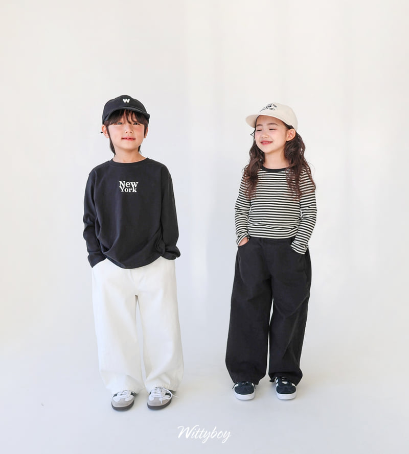 Witty Boy - Korean Children Fashion - #childofig - Teenager Wide Pants - 6