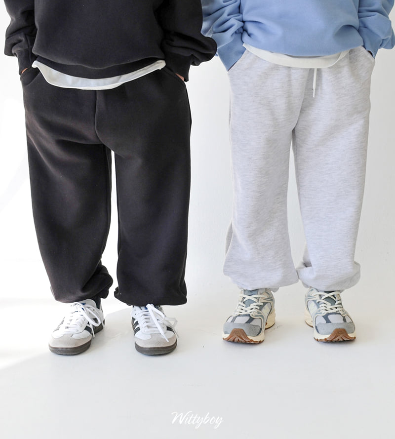 Witty Boy - Korean Children Fashion - #childofig - Daily Jogger Pants - 2