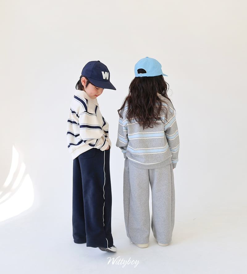 Witty Boy - Korean Children Fashion - #childrensboutique - Soul Line Track Pants - 9