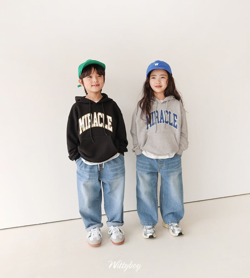 Witty Boy - Korean Children Fashion - #childrensboutique - Miracle Hoodie - 7
