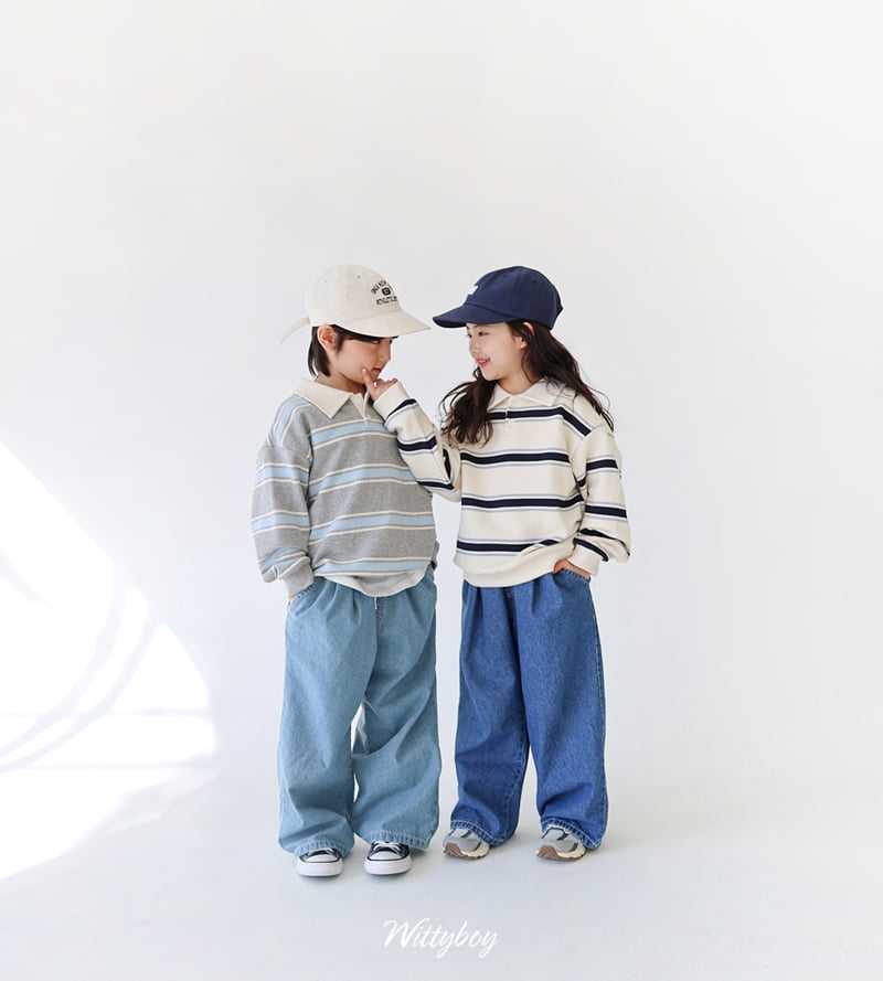 Witty Boy - Korean Children Fashion - #childrensboutique - Dolphin Collar Sweatshirt - 5