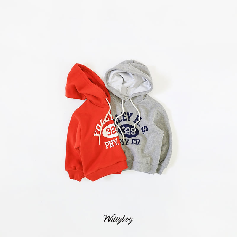 Witty Boy - Korean Children Fashion - #childrensboutique - Poly Hoodie