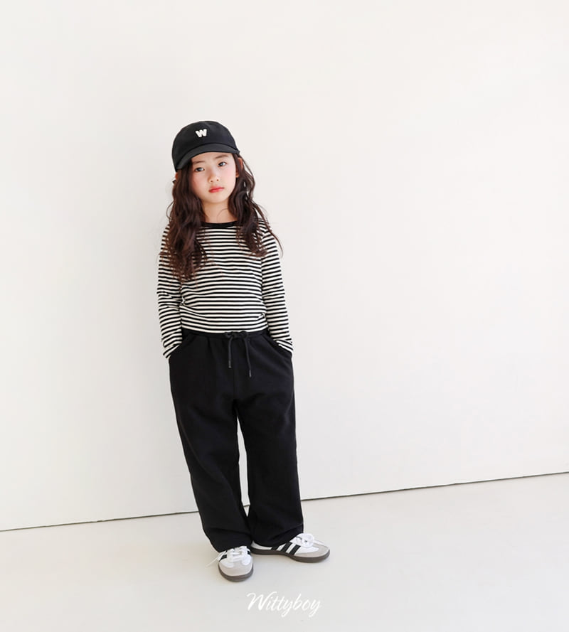 Witty Boy - Korean Children Fashion - #childrensboutique - Barbie Stripe Tee - 10