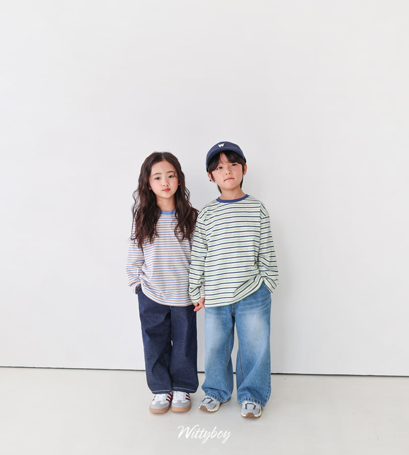 Witty Boy - Korean Children Fashion - #childrensboutique - Great Stripe Tee - 9
