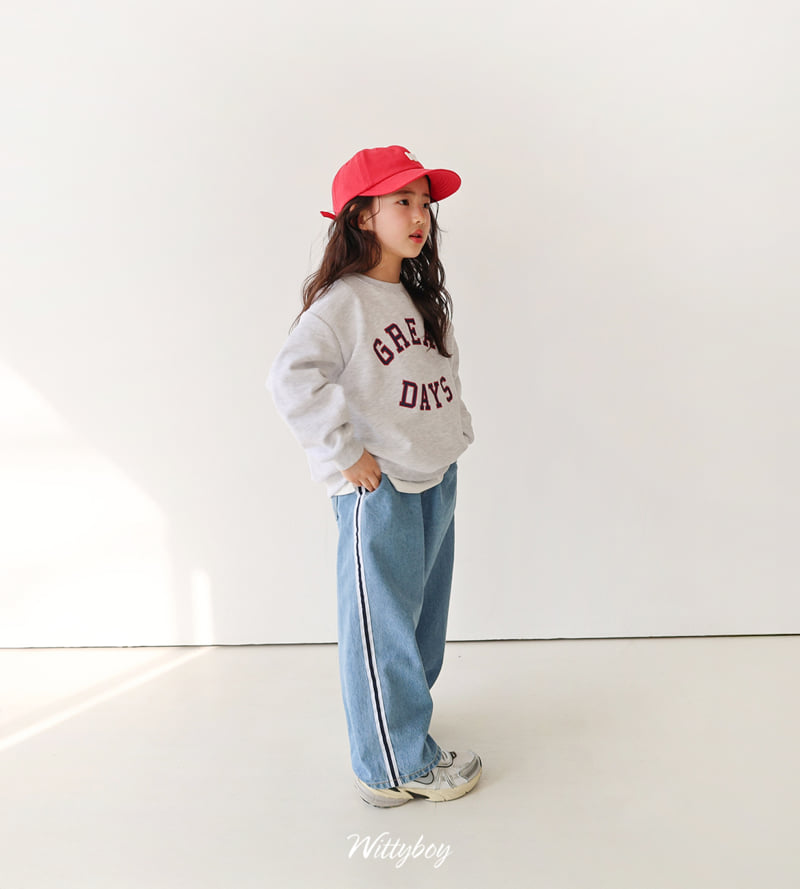 Witty Boy - Korean Children Fashion - #childrensboutique - Days Sweatshirt - 8