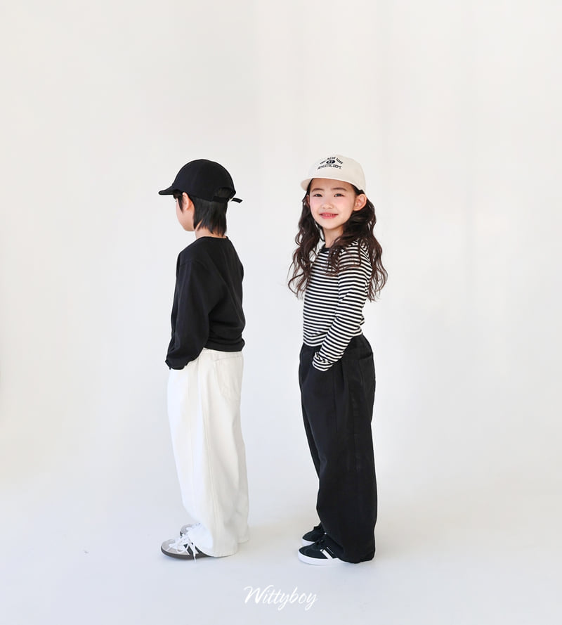 Witty Boy - Korean Children Fashion - #childrensboutique - Teenager Wide Pants - 7