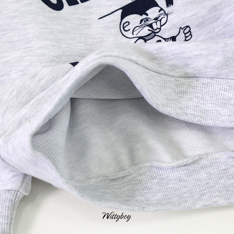 Witty Boy - Korean Children Fashion - #childrensboutique - Champion Sweatshirt - 2