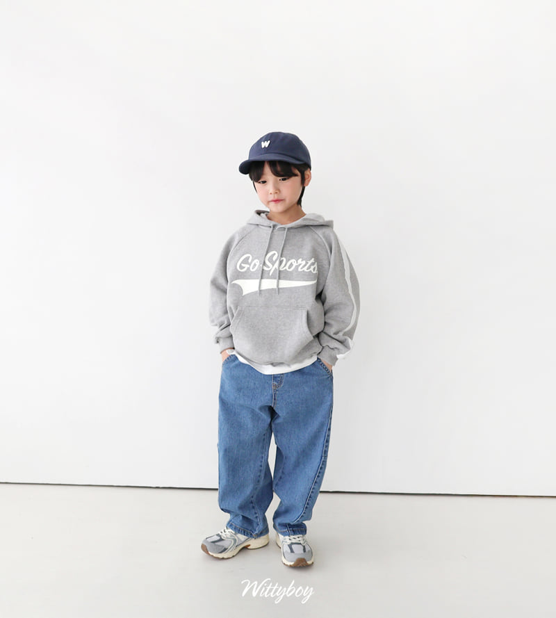 Witty Boy - Korean Children Fashion - #designkidswear - Sporty Hoodie - 11