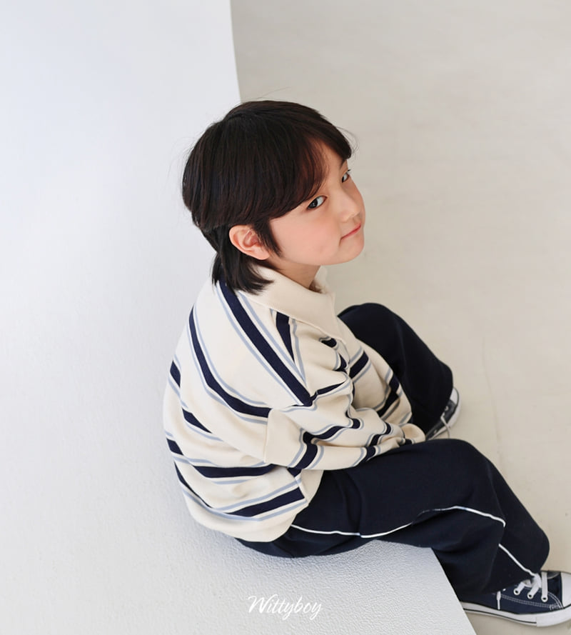 Witty Boy - Korean Children Fashion - #designkidswear - Soul Line Track Pants - 10