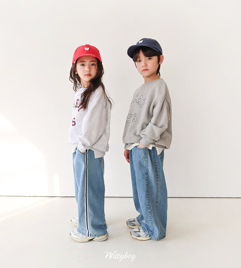 Witty Boy - Korean Children Fashion - #designkidswear - French Bermuda Denim Pants - 8