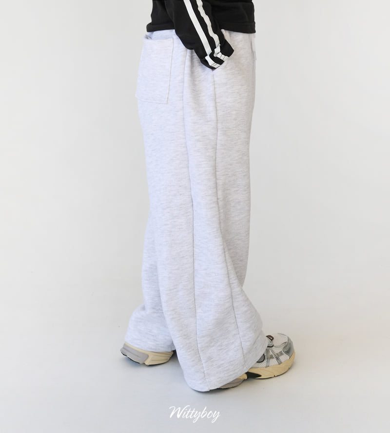Witty Boy - Korean Children Fashion - #designkidswear - Pure Wide Pants - 7