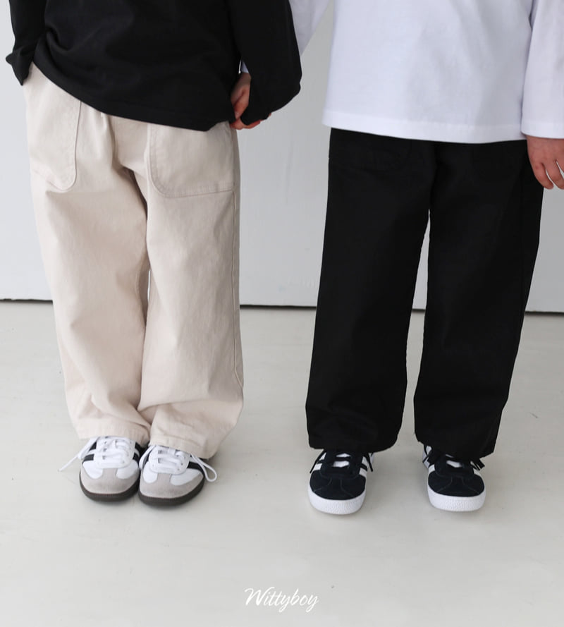 Witty Boy - Korean Children Fashion - #designkidswear - Out-Pocket Stretch Pants