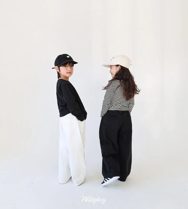 Witty Boy - Korean Children Fashion - #designkidswear - Teenager Wide Pants - 8