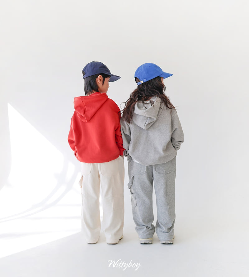 Witty Boy - Korean Children Fashion - #designkidswear - Carpenter Training Pants - 4