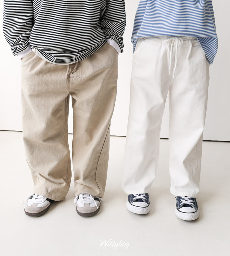 Witty Boy - Korean Children Fashion - #discoveringself - Soft Stretch Cotton Pants
