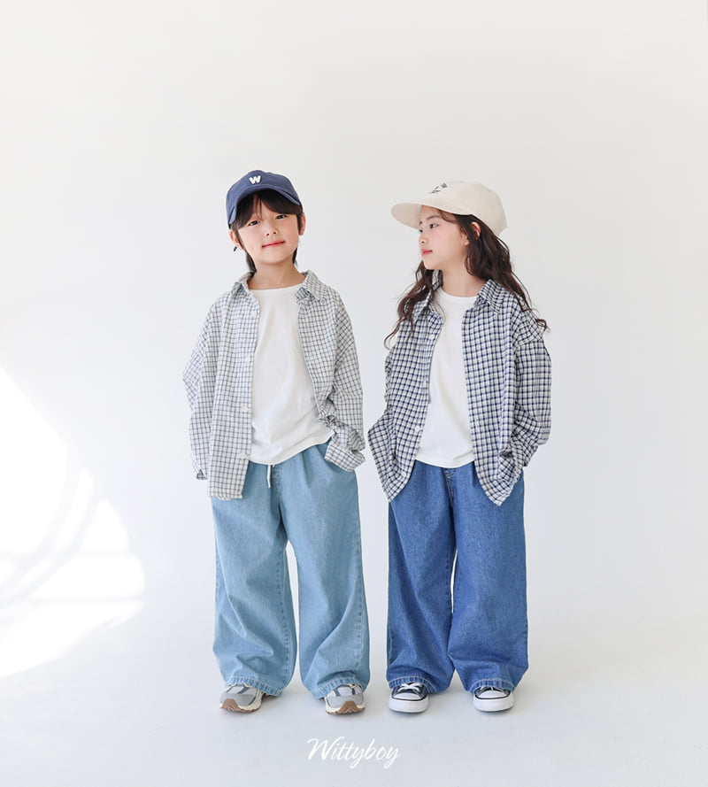 Witty Boy - Korean Children Fashion - #discoveringself - Natural Comfort Denim Pants - 5