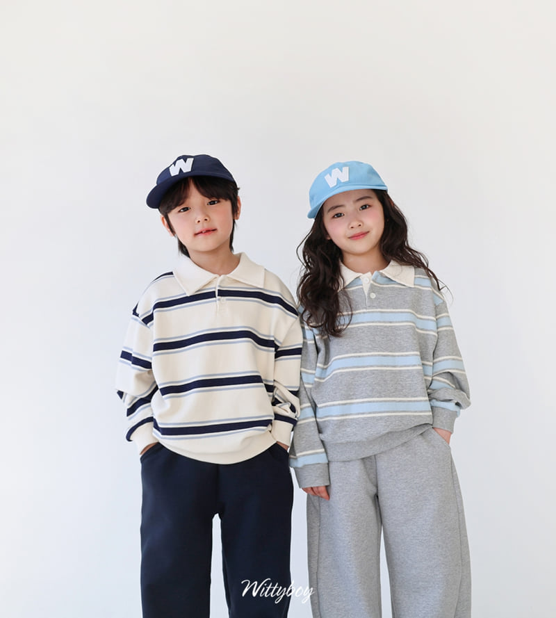 Witty Boy - Korean Children Fashion - #discoveringself - Marine Wide Cap - 2