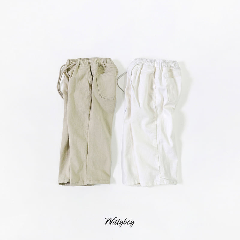 Witty Boy - Korean Children Fashion - #fashionkids - Soft Stretch Cotton Pants - 2