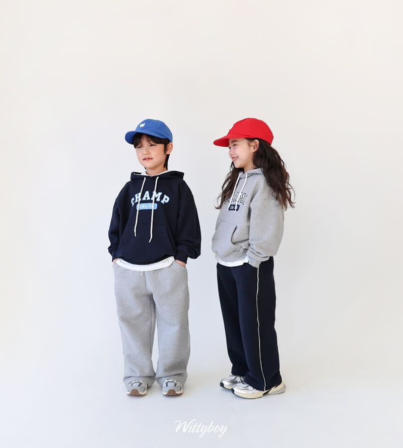 Witty Boy - Korean Children Fashion - #fashionkids - Soul Line Track Pants - 12