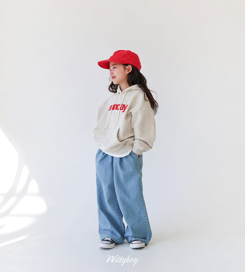 Witty Boy - Korean Children Fashion - #fashionkids - Sunday Hoodie - 11