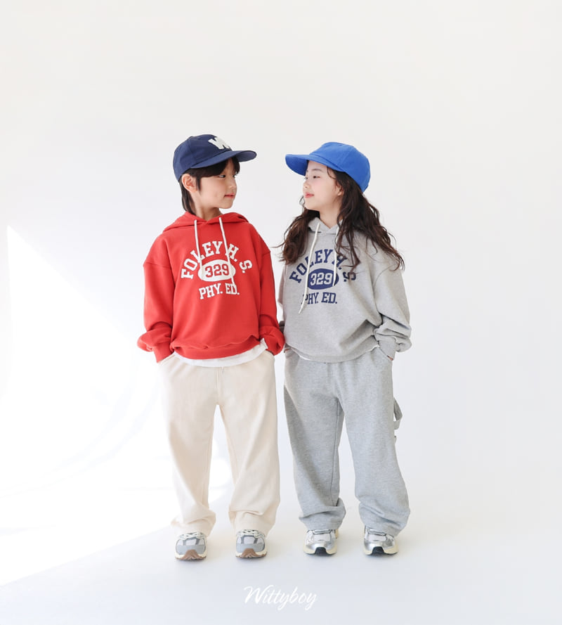 Witty Boy - Korean Children Fashion - #discoveringself - Poly Hoodie - 4