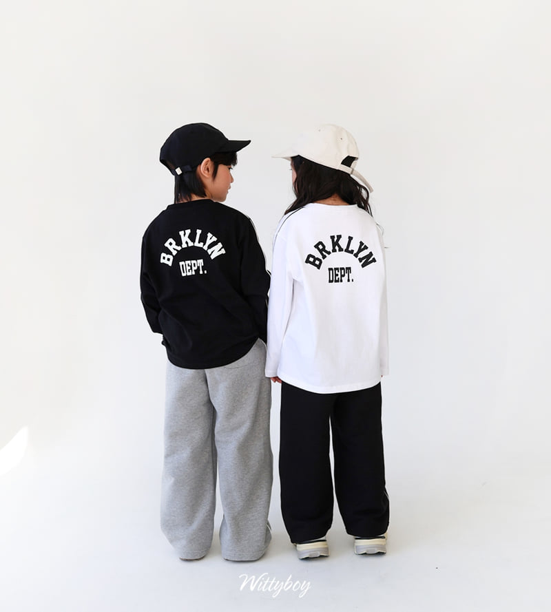 Witty Boy - Korean Children Fashion - #fashionkids - Brooklyn Line Tee - 6