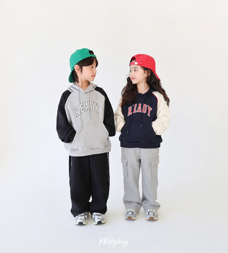 Witty Boy - Korean Children Fashion - #fashionkids - Ready Hoodie - 2