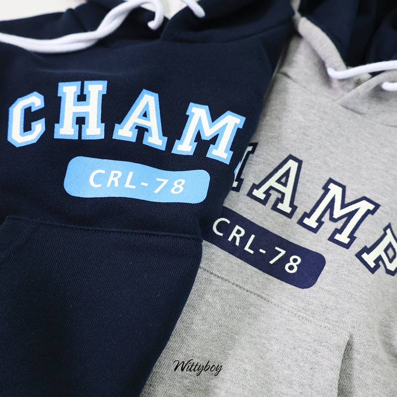 Witty Boy - Korean Children Fashion - #fashionkids - Champ Hoodie