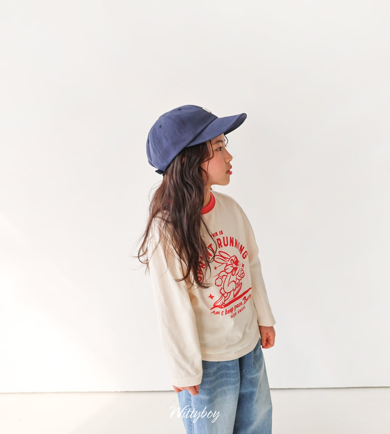 Witty Boy - Korean Children Fashion - #fashionkids - Running Rabbit Tee - 8