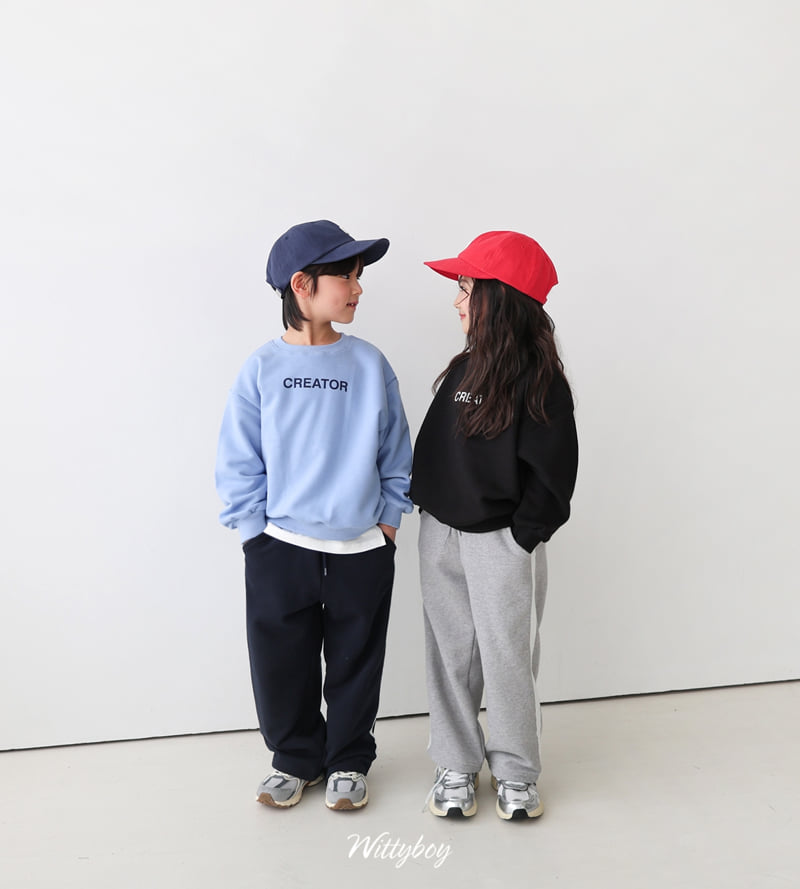 Witty Boy - Korean Children Fashion - #fashionkids - Sporty Track Pants - 4