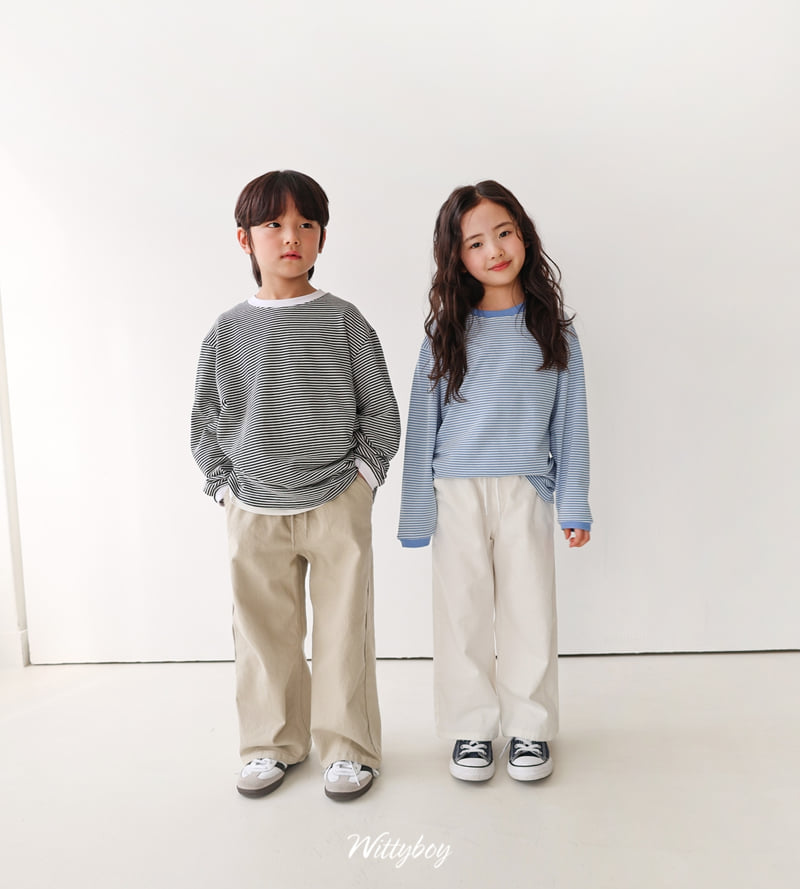 Witty Boy - Korean Children Fashion - #kidsshorts - Soft Stretch Cotton Pants - 3